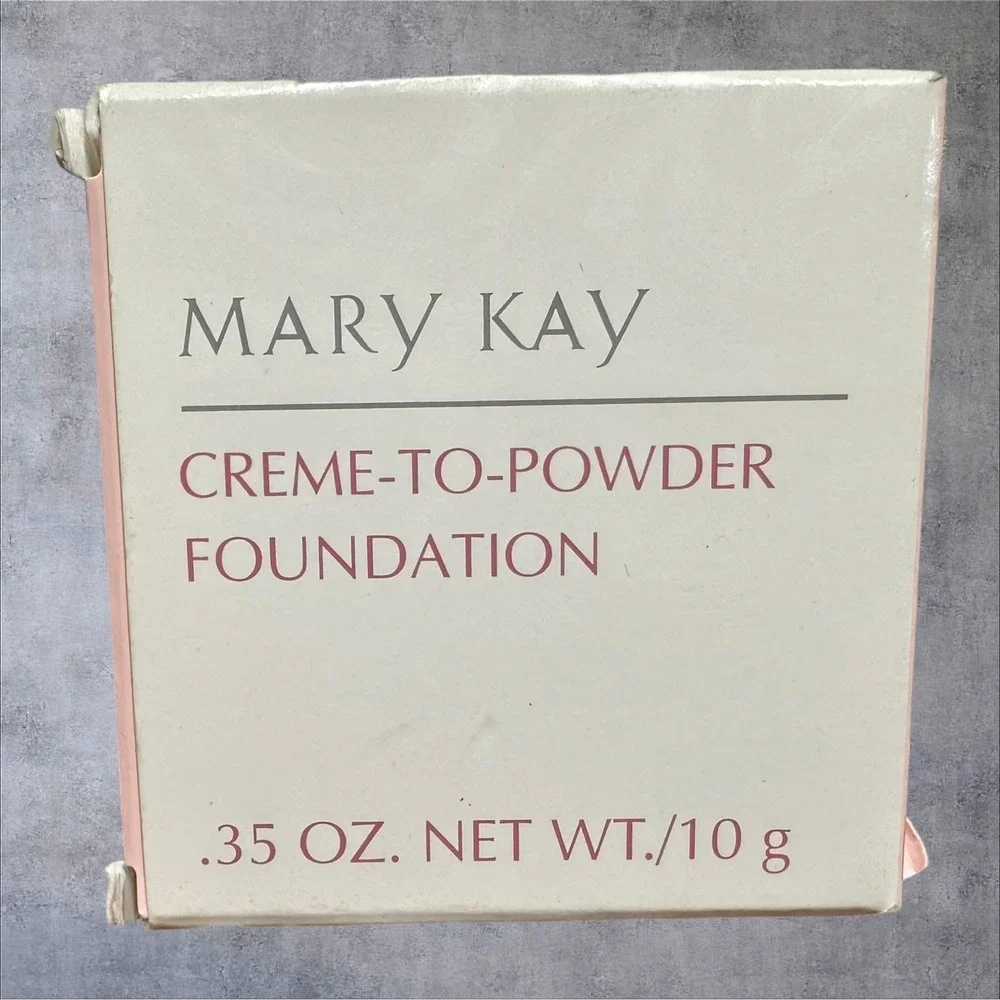 Mary Kay Creme-to-Powder Foundation Beige 4.0 3107 0.35oz New Box Matte Oil-Free